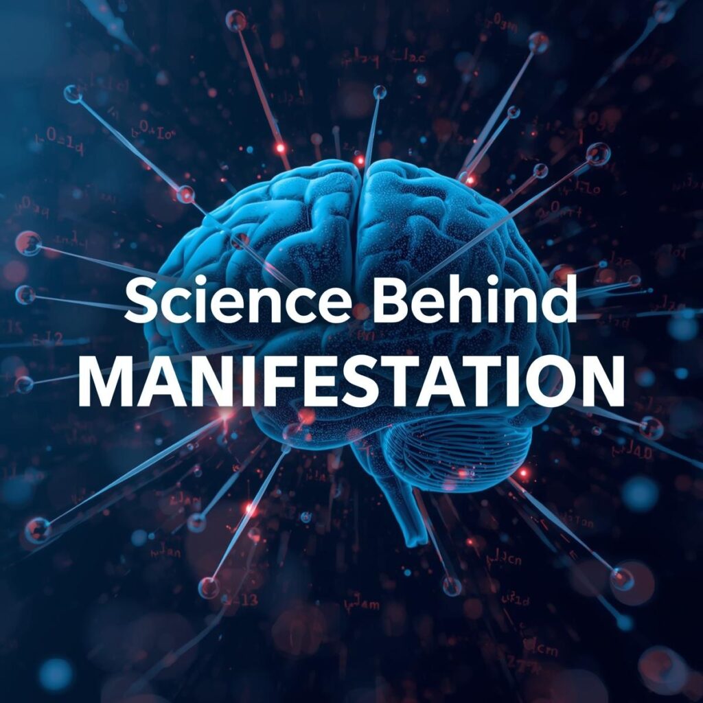 scientific explanation of manifestation neuroscience psychology visualization brain focus
